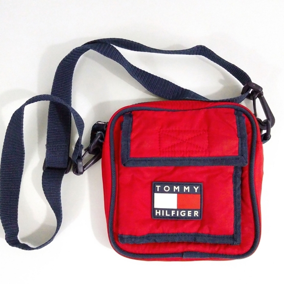 Tommy Hilfiger Handbags - Vintage 90's Tommy Hilfiger Spellout Crossbody Bag